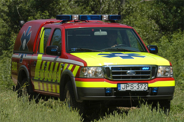 A miskolci gyermek-mentőorvosi kocsi