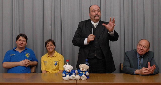 László Endre Márton, dr. Szűcs Andrea, dr. Göndöcs Zsigmond és dr. Gőbl Gábor