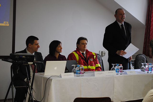 László Endre Márton, dr. Szűcs Andrea, dr. Pápai György és Győrfi Pál