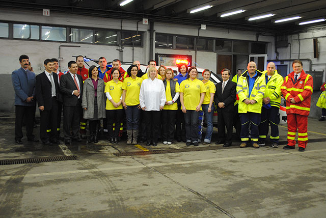 A debreceni gyermek-MOK első csapata és az elégedett szervezők