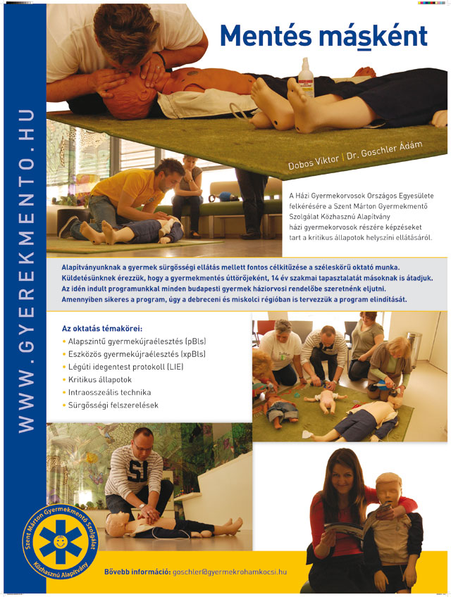 Mentés másként program plakátja