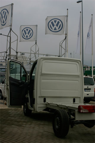 Az új Volkswagen Krafter alváza